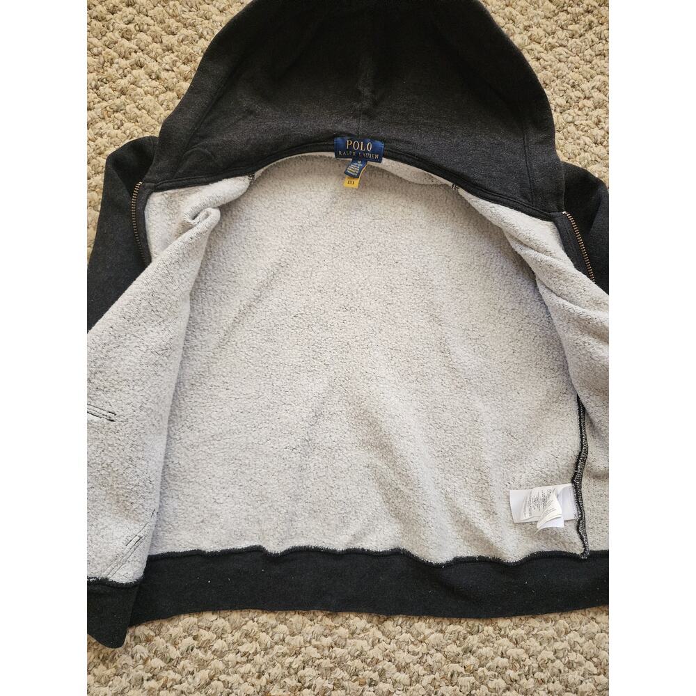 Polo Ralph Lauren Boys Medium 10-12 Classic Full-Zip Fleece Hoodie - Picture 6 of 6